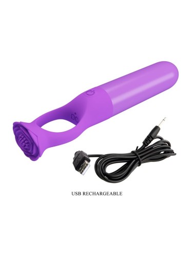 PRETTY LOVE - GIANA MINI MASSAGGIATORE VIBRANTE RICARICABILE VIOLA