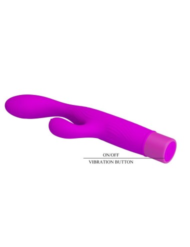 PRETTY LOVE - JENE VIBRATORE A DOPPIA STIMOLAZIONE DEL PUNTO G E DEL CLITORIDE, VIOLA