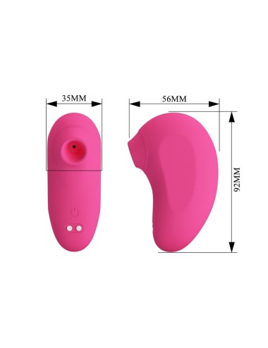 PRETTY LOVE - ARILA STIMOLATORE CLITORIDEO RICARICABILE CON VIBRAZIONE ROSA