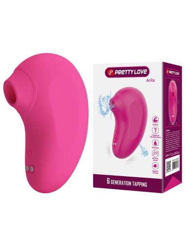 PRETTY LOVE - ARILA STIMOLATORE CLITORIDEO RICARICABILE CON VIBRAZIONE ROSA