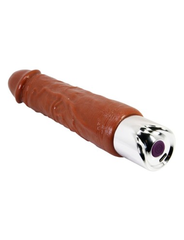 PRETTY LOVE - VIBRATORE PRO REALISTICO 23,5 CM Ø 4,8 CM MARRONE