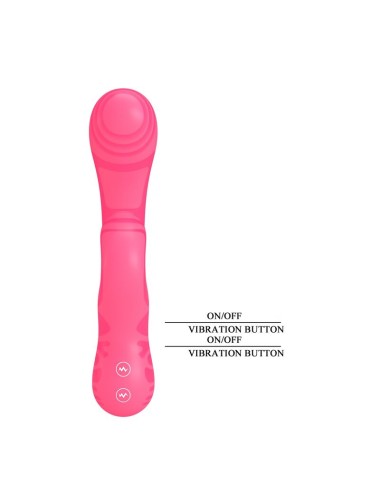PRETTY LOVE - MASSAGGIATORE A DOPPIA ESTREMITÀ RICARICABILE TRAMITE USB VERITY