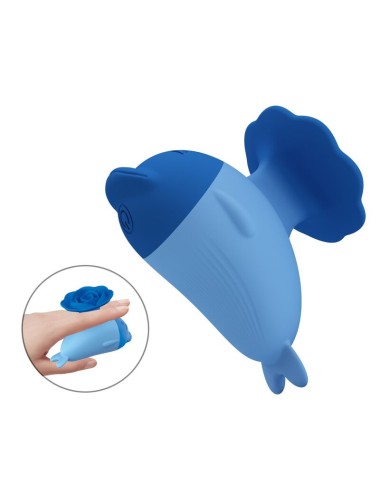PRETTY LOVE - VIBRATORE MINI RICARICABILE USB A FORMA DI DELFINO