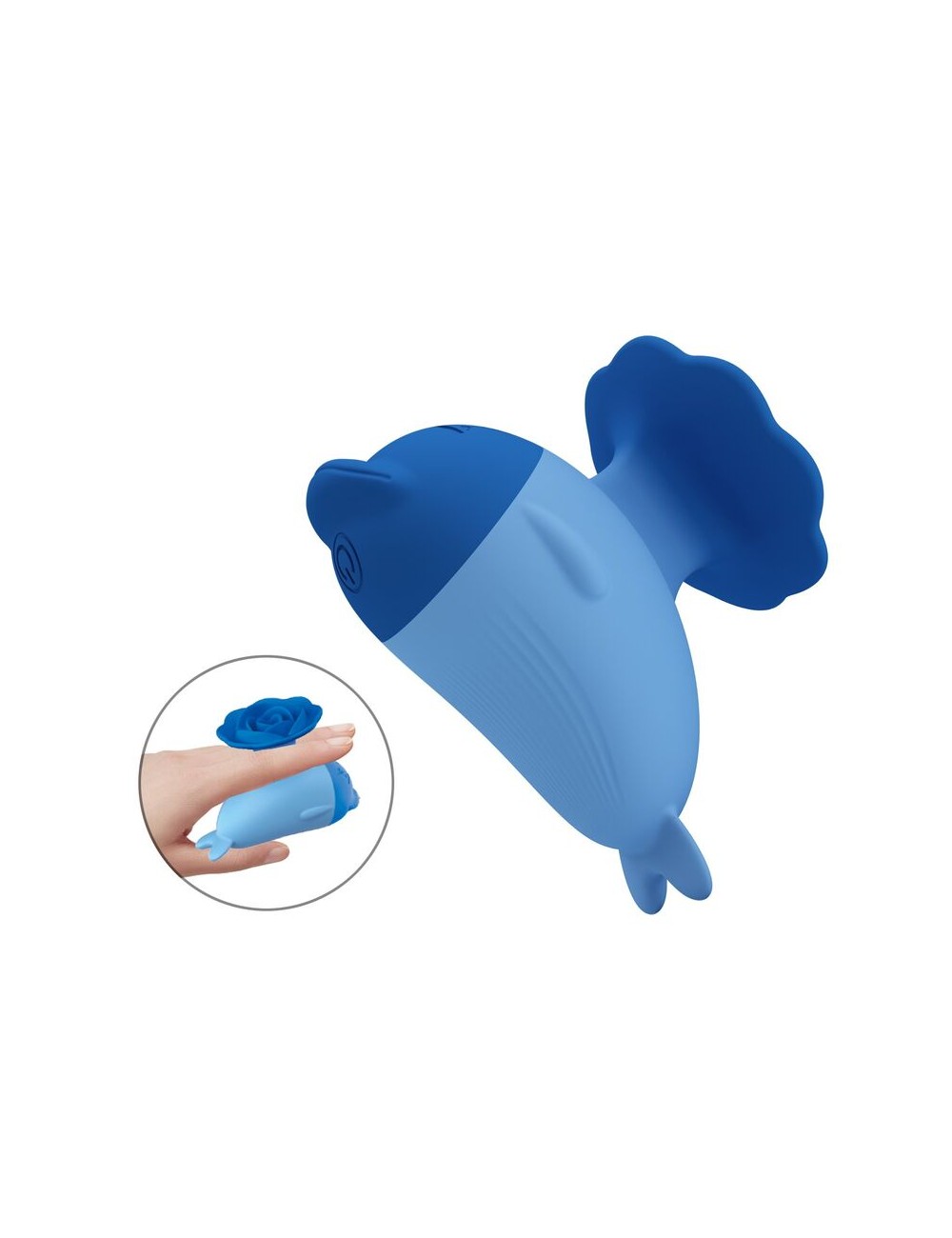 PRETTY LOVE - VIBRATORE MINI RICARICABILE USB A FORMA DI DELFINO