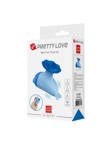 PRETTY LOVE - VIBRATORE MINI RICARICABILE USB A FORMA DI DELFINO