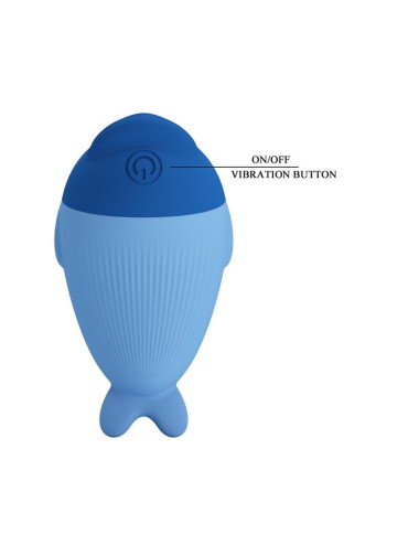 PRETTY LOVE - VIBRATORE MINI RICARICABILE USB A FORMA DI DELFINO
