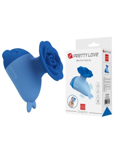 PRETTY LOVE - VIBRATORE MINI RICARICABILE USB A FORMA DI DELFINO