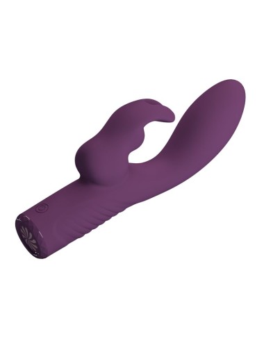 PRETTY LOVE - VIBRATORE A FORMA DI CONIGLIO RICARICABILE OLIVIA CON 10 FUNZIONI