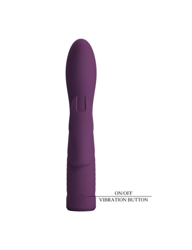PRETTY LOVE - VIBRATORE A FORMA DI CONIGLIO RICARICABILE OLIVIA CON 10 FUNZIONI