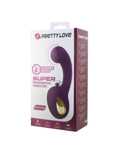 PRETTY LOVE - BRYNNLEE VIBRATORE RICARICABILE CON STIMOLATORE ORALE