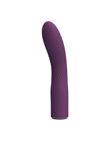 PRETTY LOVE - VIBRATORE RICARICABILE KISSELL 10 FUNZIONI VIOLA