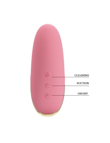 PRETTY LOVE - STIMOLATORE CLITORIDEO A SUZIONE OTIS 7 MODALITÀ ROSA
