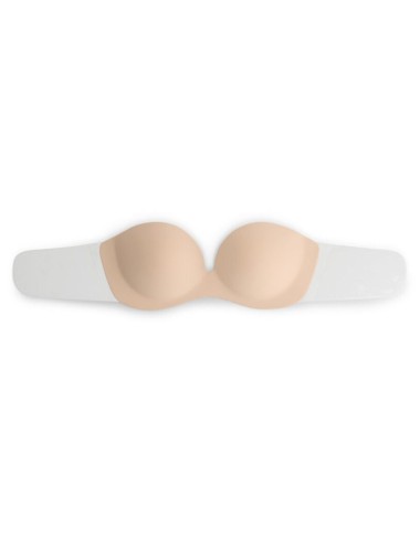 BYE-BRA - DIVA BRA SUJETADOR ADHESIVO BEIGE COPA B