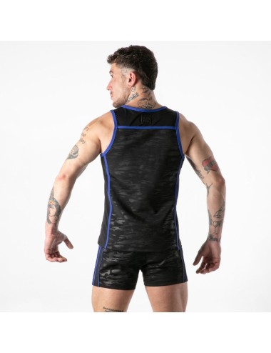 LOCKER GEAR - CANOTTA MILITARE COMPLETA BLU S