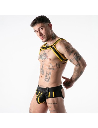 LOCKER GEAR- IMBRACATURA MILITARE COMPLETA GIALLA S/M