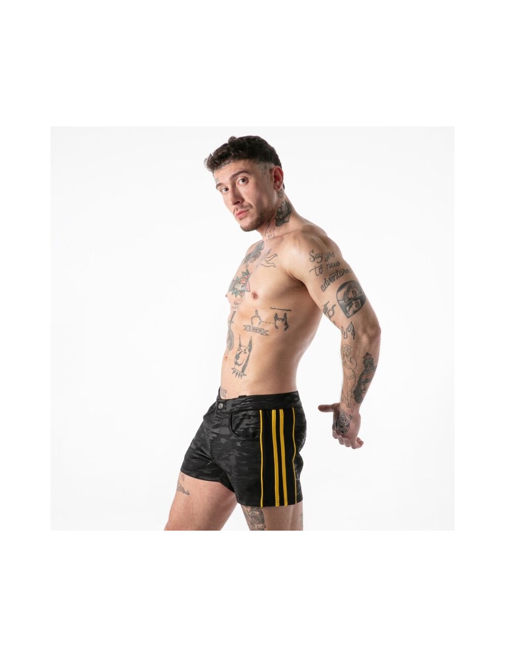 LOCKER GEAR - ACCESSO MILITARE COMPLETO GIALLO CORTO L