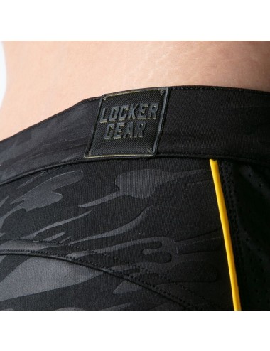 LOCKER GEAR - ACCESSO MILITARE COMPLETO, PANTALONCINI GIALLI, TAGLIA XL
