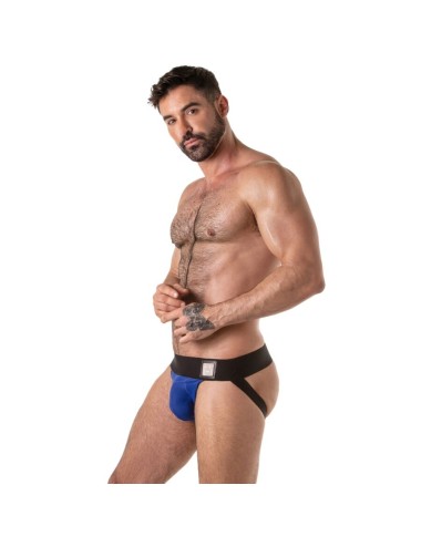 LOCKER GEAR - SOSPENSIONE CON FASCIA IN VITA LARGA BLU L