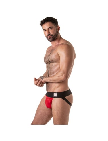 LOCKER GEAR - SOSTANTIVO CON FASCIA IN VITA LARGA ROSSO TAGLIA M
