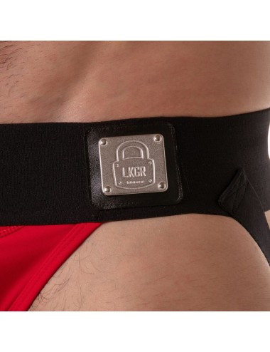 LOCKER GEAR - SOSPENSIONE CON FASCIA IN VITA LARGA ROSSA L