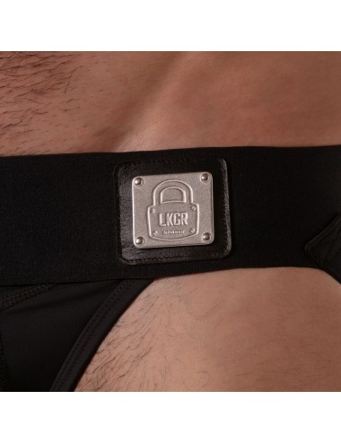 LOCKER GEAR - SOSPENSIONE CON FASCIA IN VITA LARGA NERA XL