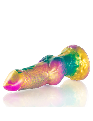 EPIC - DILDO IRIS CON TESTICOLI ARCOBALENO DEL PIACERE