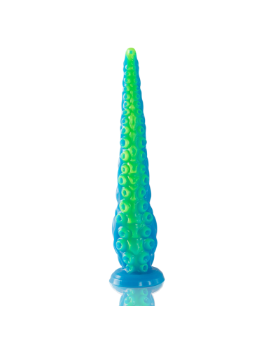 EPIC - SCYLLA DILDO CON TENTACOLI SOTTILI FLUORESCENTI, TAGLIA GRANDE