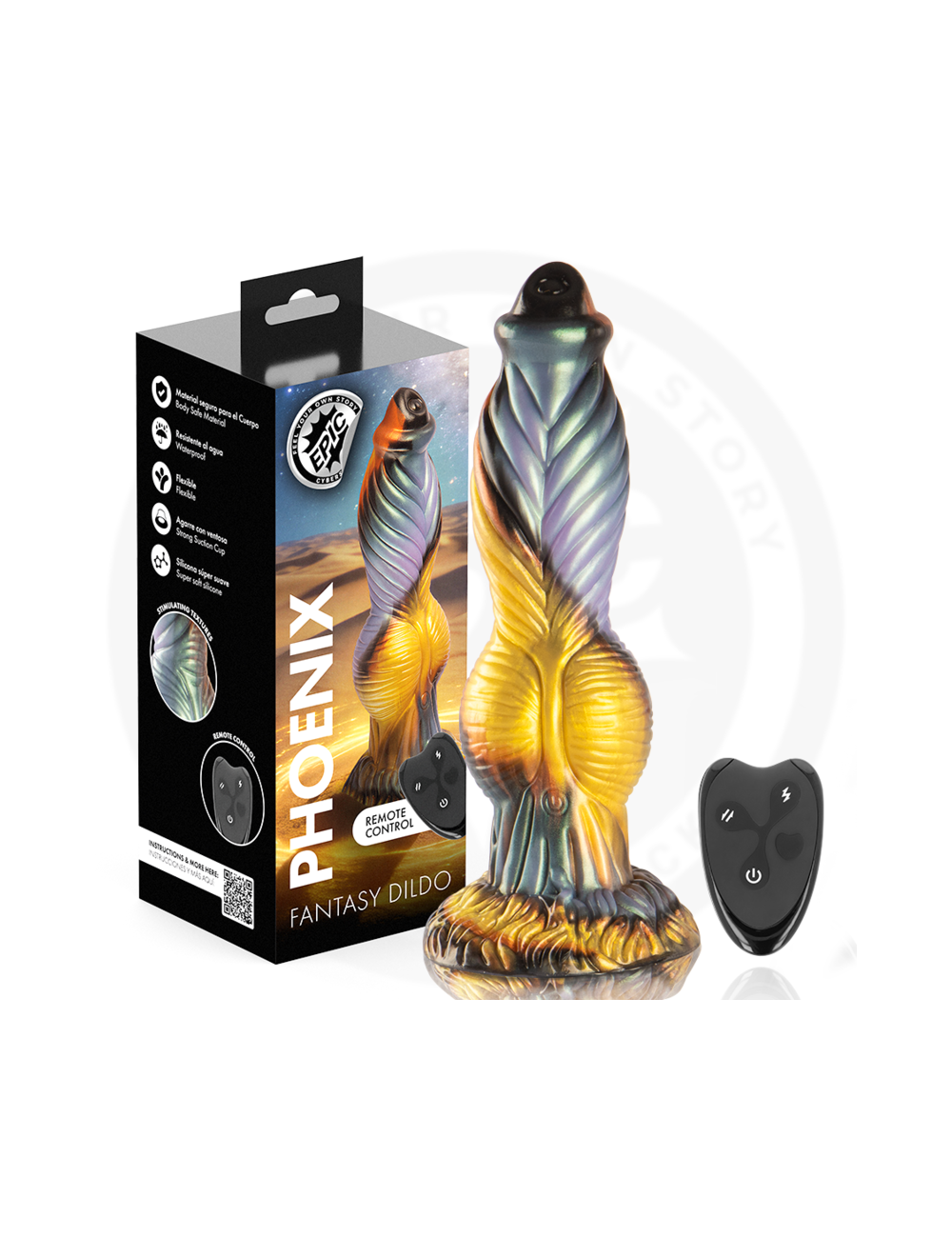 EPIC - PHOENIX DILDO LA RINASCITA DEL PIACERE TELECOMANDO RICARICABILE