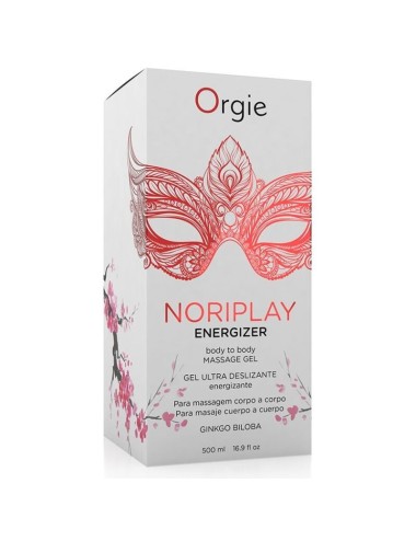 ORGIE - NORIPLAY ENERGIZER GEL PER MASSAGGIO NURU CORPO A CORPO 500 ML