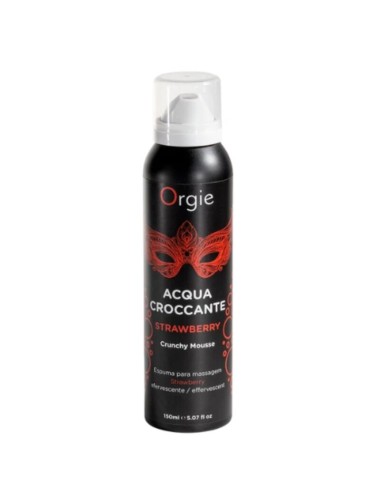 ORGIE - ACQUA CROCCANTE MOUSSE DA MASSAGGIO CROCCANTE ALLA FRAGOLA 150 ML