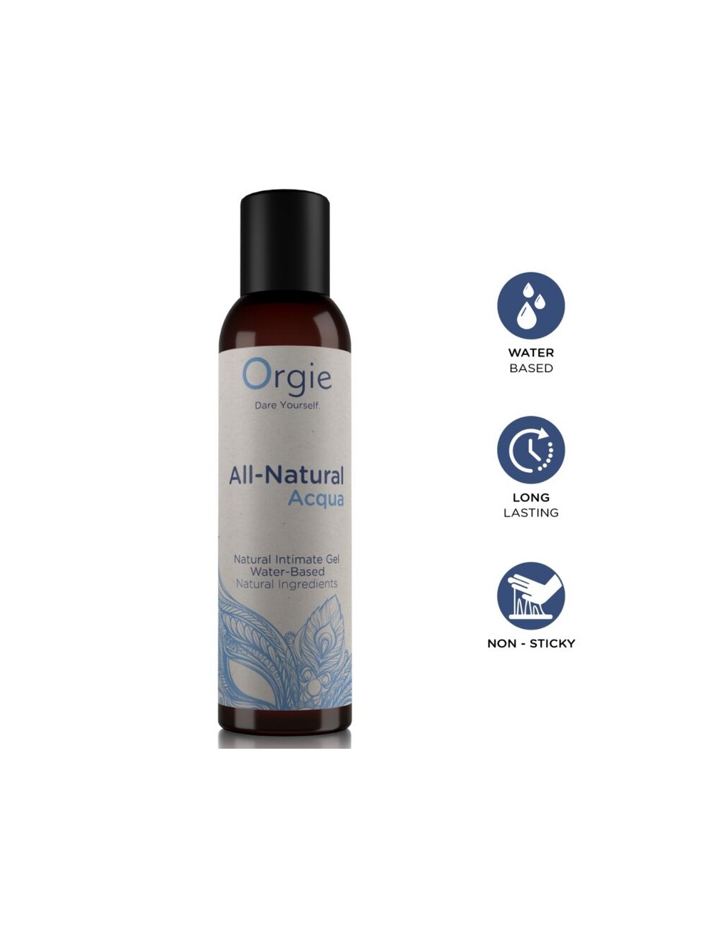 ORGIE - GEL INTIMO NATURALE A BASE DE ACQUA 150 ML