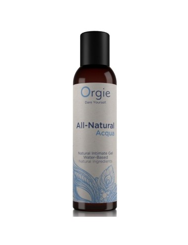 ORGIE - GEL INTIMO NATURALE A BASE DE ACQUA 150 ML