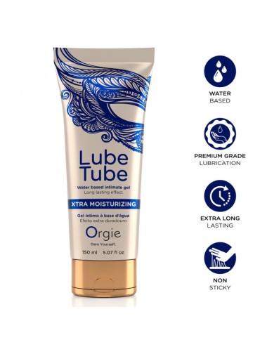 ORGIE - TUBO LUBRIFICANTE EXTRA IDRATANTE GEL INTIMO A BASE DE ACQUA 150 ML