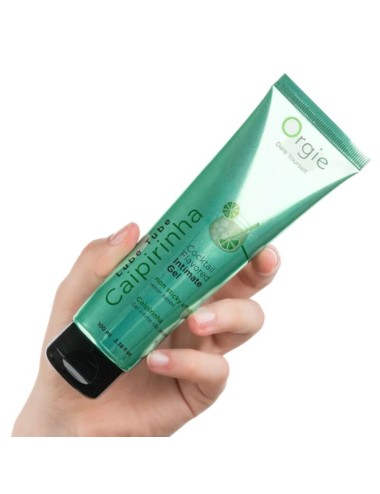 ORGIE - TUBO LUBRIFICANTE COCKTAIL CAIPIRINHA BACIABILE GEL INTIMO A BASE DE ACQUA 100 ML