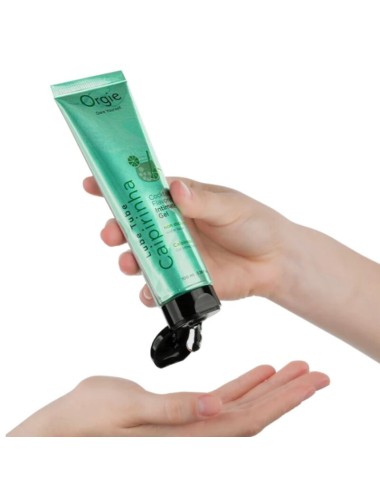 ORGIE - TUBO LUBRIFICANTE COCKTAIL CAIPIRINHA BACIABILE GEL INTIMO A BASE DE ACQUA 100 ML
