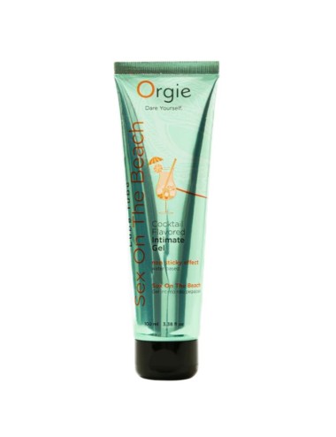 ORGIE - TUBO LUBRIFICANTE COCKTAIL SESSO IN SPIAGGIA GEL INTIMO BACIABILE A BASE DE ACQUA 100 ML
