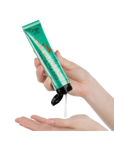 ORGIE - TUBO LUBRIFICANTE COCKTAIL SESSO IN SPIAGGIA GEL INTIMO BACIABILE A BASE DE ACQUA 100 ML