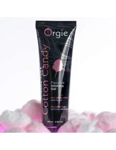ORGIE - TUBO LUBRIFICANTE ZUCCHERO FILATO BACIABILE GEL INTIMO A BASE DE ACQUA 100 ML