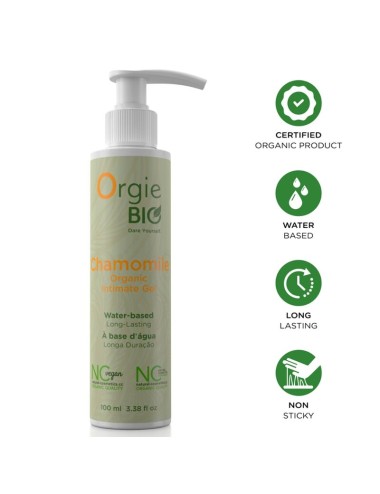 ORGIE - GEL INTIMO BIOLOGICO A BASE DE ACQUA ALLA CAMOMILLA 100 ML