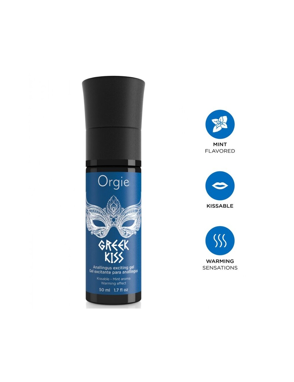 ORGIE - GEL STIMOLANTE ANALE AL MENTA 'KIG KISS' 50 ML