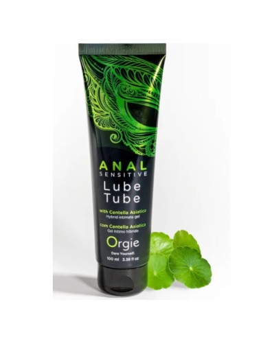 ORGIE - TUBO LUBRIFICANTE ANALE GEL IBRIDO SENSITIVO PER SESSO ANALE 100 ML