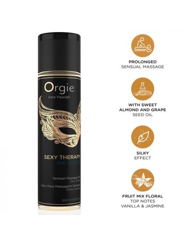 ORGIE - TERAPIA SEXY IL SEGRETO OLIO DA MASSAGGIO SENSUALE 200 ML