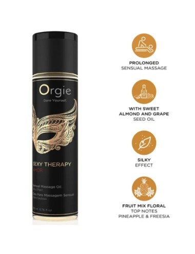 ORGIE - OLIO DA MASSAGGIO SENSUALE AMOR PER UNA TERAPIA SEXY 200 ML