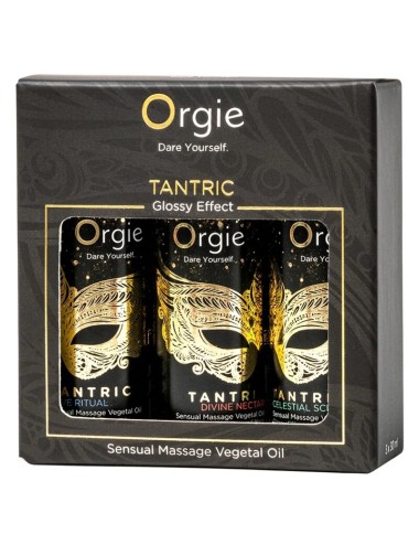 ORGIE - COLLEZIONE TANTRICA MINI FORMATO OLI DA MASSAGGIO SENSUALI 3 X 30 ML