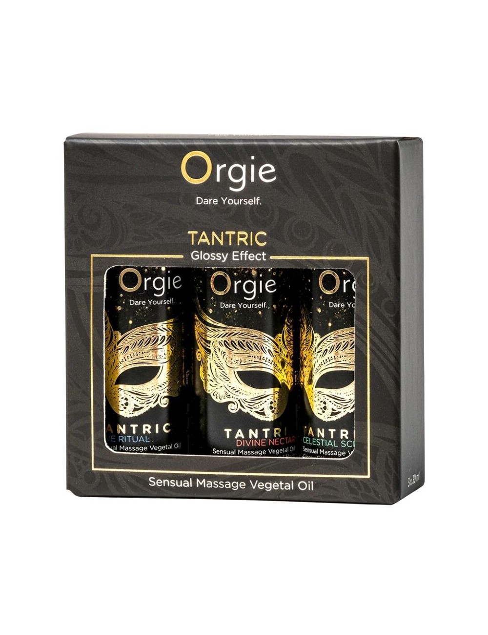ORGIE - COLLEZIONE TANTRICA MINI FORMATO OLI DA MASSAGGIO SENSUALI 3 X 30 ML