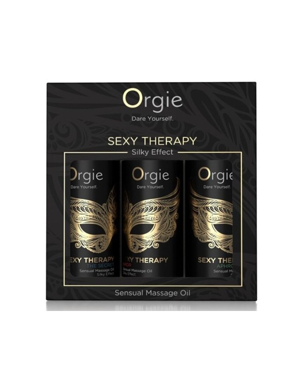 ORGIE - COLLEZIONE MINI FORMATO SEXY THERAPY OLI DA MASSAGGIO SENSUALI 3 X 30 ML