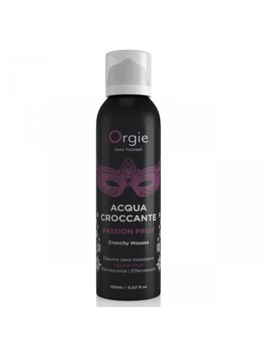 ORGIE - ACQUA CROCCANTE MOUSSE DA MASSAGGIO CROCCANTE AL FRUTTO DELLA PASSIONE 150 ML