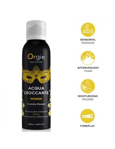 ORGIE - ACQUA CROCCANTE MONOI MOUSSE DA MASSAGGIO CROCCANTE 150 ML