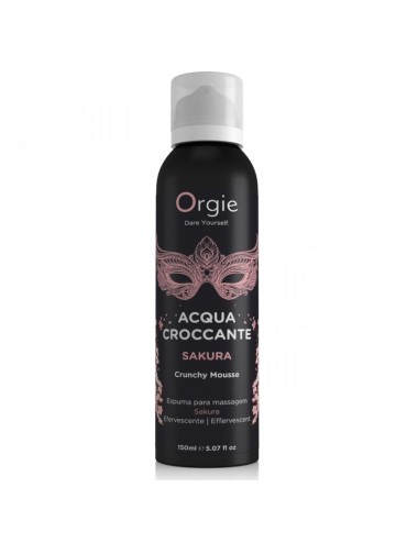 ORGIE - ACQUA CROCCANTE SAKURA MOUSSE DA MASSAGGIO CROCCANTE 150 ML