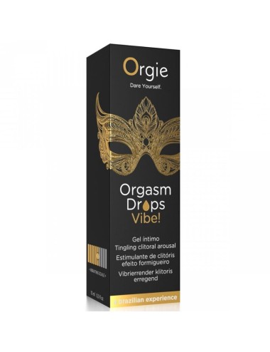 ORGIE - ORGASM DROPS VIBE! VIBRAZIONE CLITORIDEA VIBRANTE 15 ML